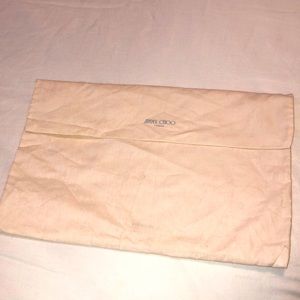 Jimmy choo dust bag for handbag 13x9 inches